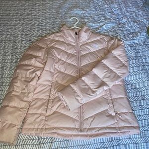 North face coat. Great condition. Pink!